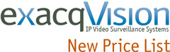 exacqVision New Price List