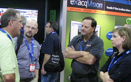 Mooncom with Exacq at ASIS 2008