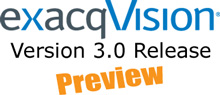 exacqVision Version 3.0 Preview