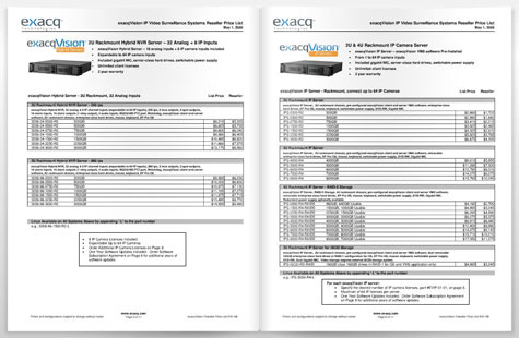 exacqvision software price