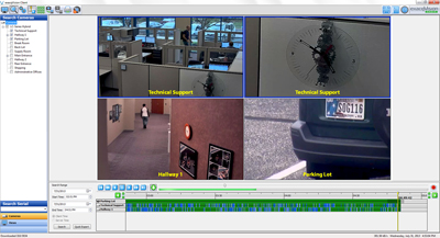 exacqVision LC-Series Hybrid Video Recorder pre-installed with exacqVision VMS software