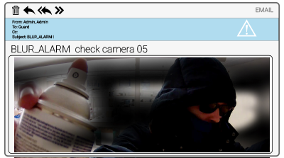 Illustra IP cameras blur detection