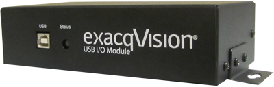 exacqVision USB I/O Module to expand your video surveillance system